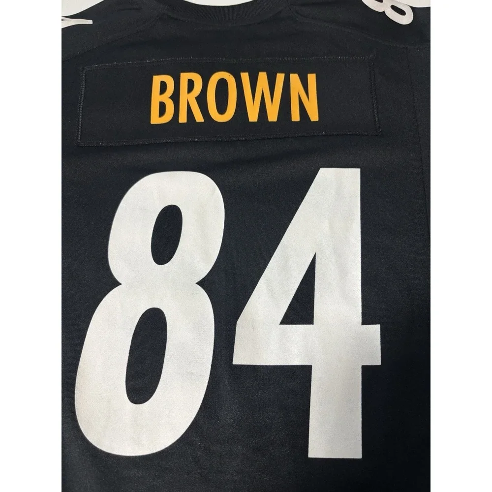 Nike On Field Antonio Brown #84 Pittsburgh Steelers Jersey Youth Size M NFL Play